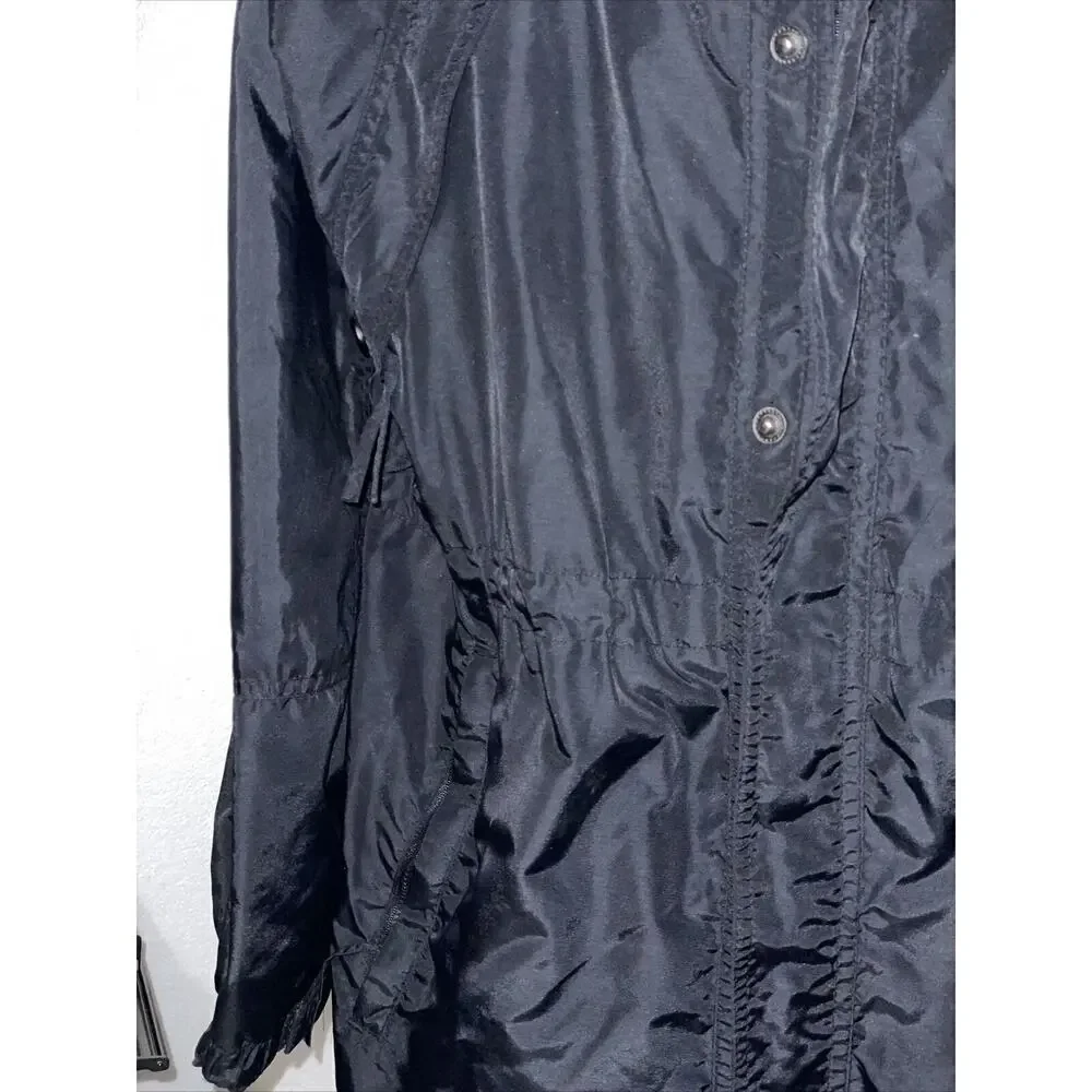 Discovery Bay Adventure Wear Men’s Hooded Parka Jacket Black Size S